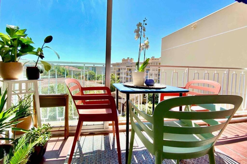 Superbe 4 Couchages Avec Terrasse - Clim - 50M De La Mer Saint-Raphaël Exterior foto